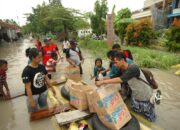 Gabungan Komunitas Bantu Korban Banjir di Tegal