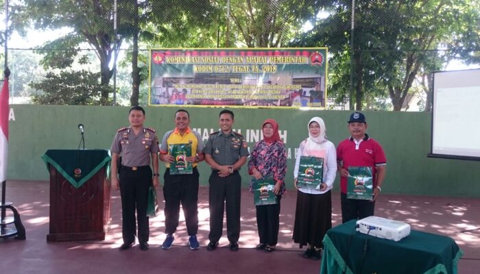 Perkokoh Solidaritas Jelang Pilkada 2018, Kodim 0712/Tegal Gelar Kamsos