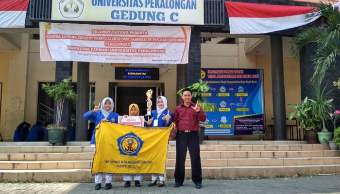 Siswa SMK Famuba Mutu Raih Juara 1 LCC Farmasi Se-Eks Karesidenan Pekalongan