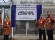 Musim Hujan Tiba, Petani Bawang Putih Tuwel Kini Punya Instore Dryer