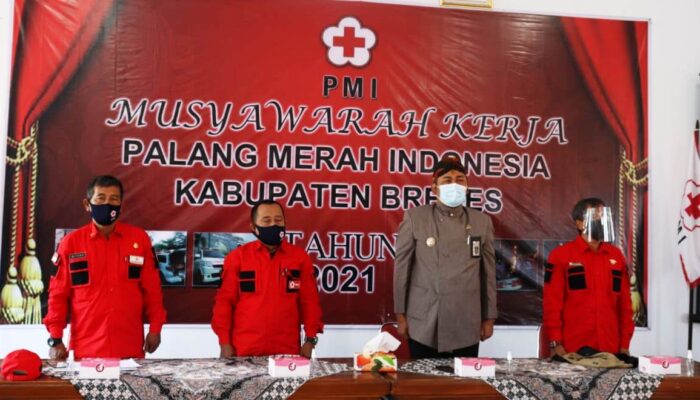 Wakil Bupati Narjo, Kinerja PMI Kabupaten Brebes Tidak Perlu Diragukan Lagi