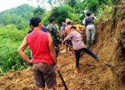 Tebing Longsor di Brebes, Jalan Penghubung Desa Banjarsari-Cibentang Terputus