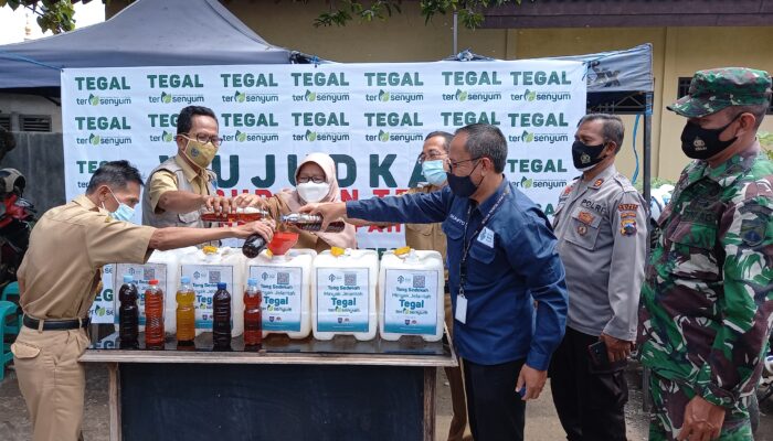 Cegah Pencemaran Lingkungan, Bupati Tegal Luncurkan Program Sedekah Minyak Jelantah