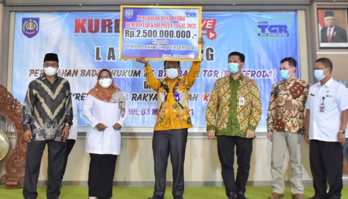 Pemkab Tegal Luncurkan Kredit Berbunga 0,26 Persen