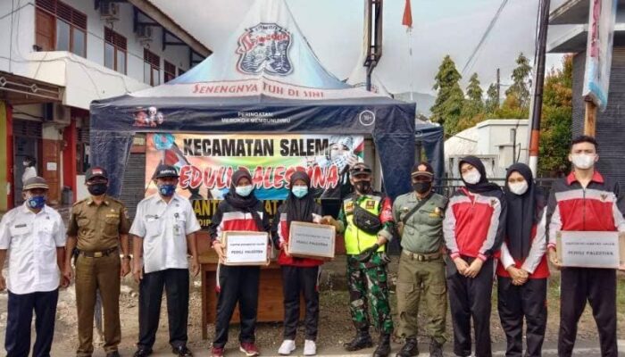 Peduli Palestina, Paskibra SMAN 1 Salem Brebes Galang Dana Kemanusiaan