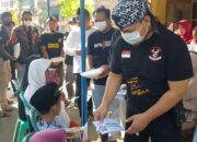 Pemuda Pancasila Jateng Santuni Anak Yatim dan Bagikan Beras di Kabupaten Tegal