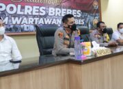 Peringati HUT Humas Polri ke 70, Kapolres Brebes Silaturahmi Dengan Insan Pers