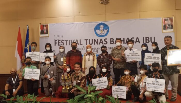 Wonosobo Berhasih Raih Juara Umum pada Festival Tunas Bahasa Ibu Provinsi Jawa Tengah