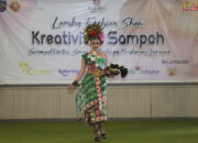 Unik! Kartini Katar Kab. Tegal Gelar Lomba Fashion Show Daur Ulang Sampah