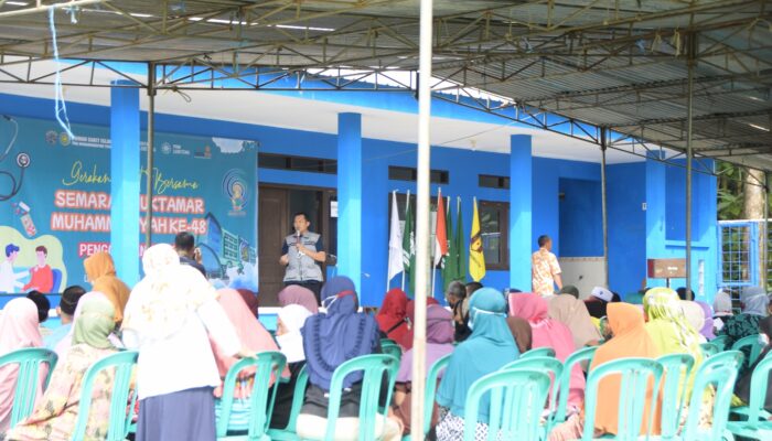 Gerakan Sehat Bersama, RSI Muhammadiyah Tegal Gelar Pengobatan Gratis di Desa Lebeteng