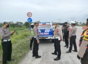 Antisipasi Pembakaran Lahan di Area Tol, Polres Tegal Gelar Patroli Secara Masif