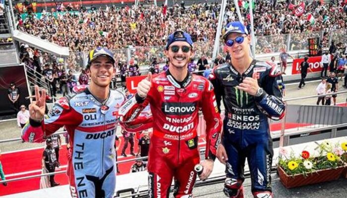 Keren! Start di Urutan Sembilan, Bagnaia Menangi MotoGP Malaysia 2022