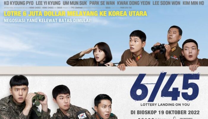 Nonton Film Komedi 6/45 di Bioskop CGV Transmart Tegal Senin 7 November 2022