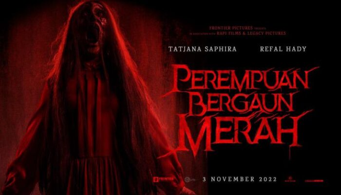 Sinopsis Film Horor Perempuan Bergaun Merah, Mahasiswa Introvert yang Diteror Hantu