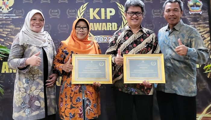 Pemkab Tegal Raih Predikat Menuju Informatif di Ajang KIP Award 2022