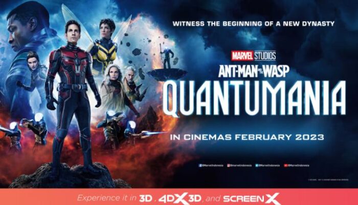 Jadwal Film Aksi Ant-Man and The Wasp Rabu 8 Maret 2023 di Bioskop CGV Transmart Tegal