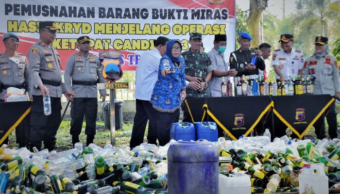 375 Personel Gabungan Dikerahkan pada Pengamanan Lebaran Idul Fitri 2023 di Kabupaten Tegal