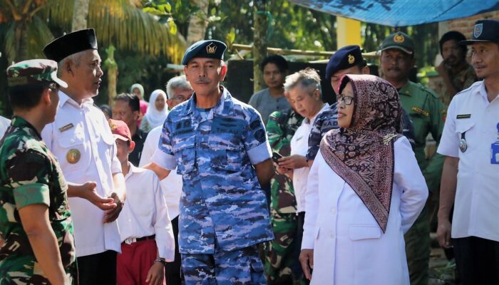 Bupati Umi Tinjau Lokasi Program TMMD Sengkuyung Tahap II Kodim 0712/Tegal