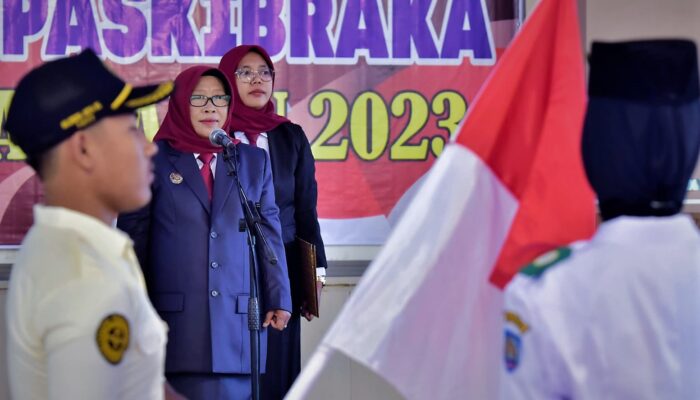 Bupati Umi Kukuhkan 80 Anggota Paskibraka Tahun 2023