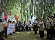 Bupati Tegal Terima Kontingen Estafet Tunas Kelapa Kwarcab Brebes