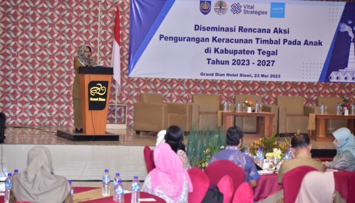 Pemkab Tegal Siap Laksanakan Aksi Pengurangan Keracunan Timbal pada Anak