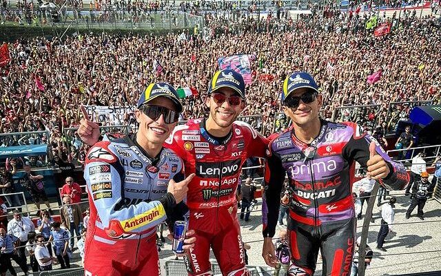 Salip Jorge Martin di Lap Akhir, Enea Bastianini Juara MotoGP Emilia Romagna 2024