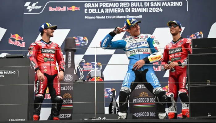 Marc Marquez Juara Misano Kalahkan Francesco Bagnaia, Jorge Martin Blunder