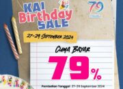 Asyik! Ada Promo Tiket Kereta Api Cuma Bayar 79 Persen, Cek Syaratnya Disini