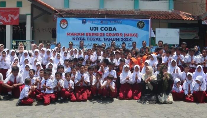 Sebanyak 6 Sekolah Dasar di Kota Tegal Laksanakan Gladi Makan Bergizi Gratis