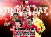 Link Live Streaming Nonton Indonesia Vs China di Kualifikasi Piala Dunia 2026