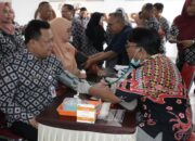 Peringati HUT KORPRI, Ratusan ASN di Brebes Ikuti Donor Darah