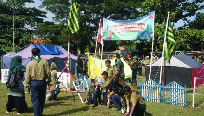 Kwartir Daerah Hizbul Wathan Kota Pekalongan Gelar Kemah, Bentuk Anak Makin Mandiri