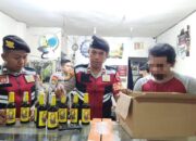 Polres Tegal Kota Gelar Razia Operasi Pekat, Puluhan Botol Miras Berhasil Diamankan