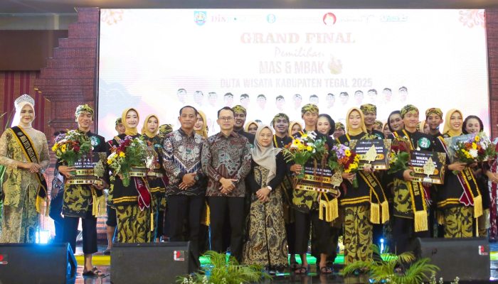 Argo dan Siska, Mas dan Mbak Duta Wisata Terpilih Kabupaten Tegal 2025