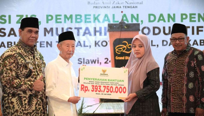 Baznas Jateng Salurkan Bantuan Modal Usaha kepada 125 Mustahik UMKM