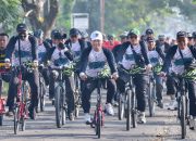 GP Ansor dan Banser Gowes Bareng Bupati Tegal