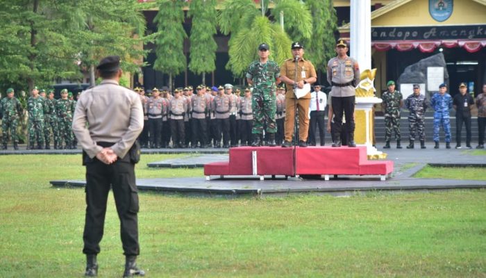 Bupati Tegal Pimpin Apel Sinergitas Tiga Pilar, Tegaskan Komitmen Jaga Kondusifitas Daerah