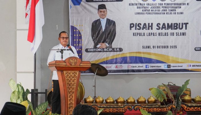 Edi Kuhen Siap Lanjutkan Estafet Kepemimpinan Kalapas Sebelumnya