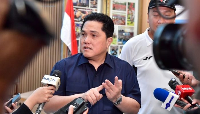 Menpora Erick Akan Mendistribusikan Alat Olahraga Sebagai Bantuan Kemanusiaan Untuk Korban Banjir Di Sumatera Dan Aceh.
