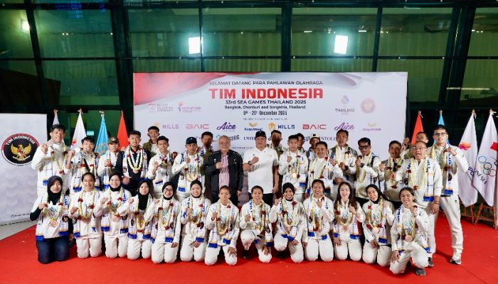 Bertabur Medali, Rombongan Terakhir Kontingen Indonesia Pulang dari SEA Games 2025 Thailand
