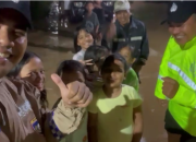 Gerak Cepat Polsek Wonopringgo Pantau Banjir di Dukuh Puton, Ketinggian Air Capai 25 Cm