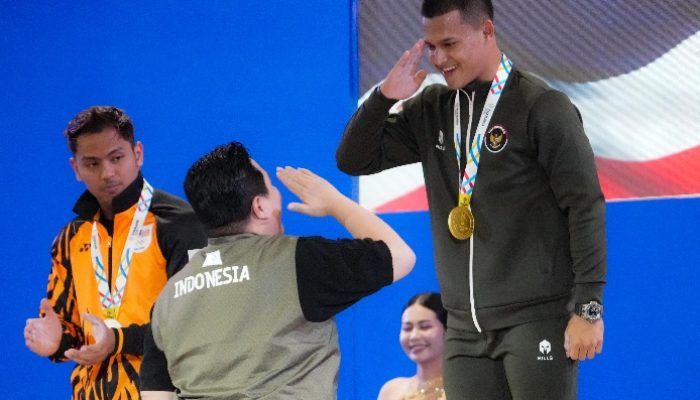 Letda TNI Rizki Juniansyah Persembahkan Emas di SEA Games 2025 dan Pecahkan Rekor Dunia