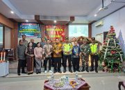 Kawal Kedamaian Natal, Wakapolres Pekalongan Hadiri Perayaan di GKJ Immanuel Karanganyar