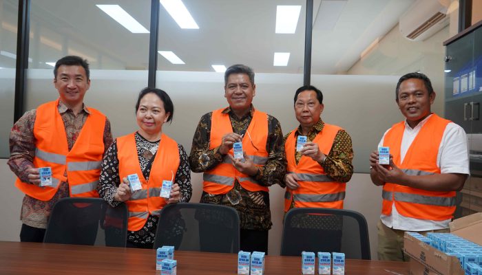 Ultrajaya Perkuat Produksi Susu UHT, Kemenperin Pastikan Kesiapan Industri Dukung Program MBG