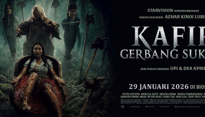 Nonton Film Horor Kafir Gerbang Sukma Jumat 30 Januari 2026 di Bioskop Cinepolis Pacific Mall Tegal