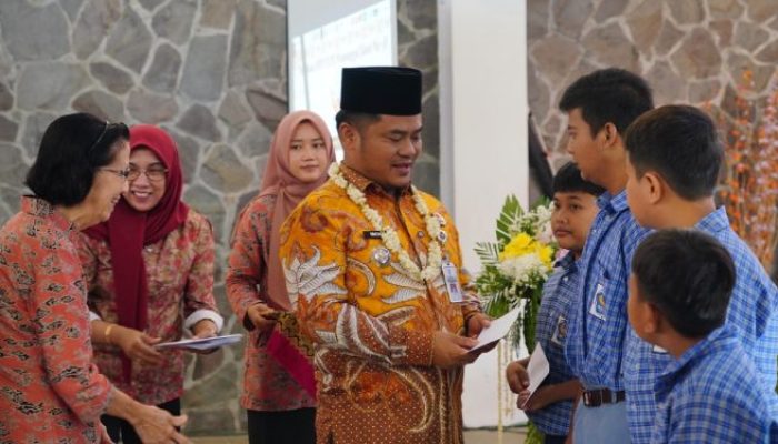 Bupati Tegal Tegaskan Komitmen Pendidikan Inklusif pada HUT ke-38 SLB Manunggal Slawi