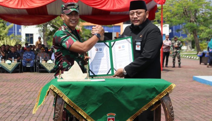 TMMD di Krandon Bangun U-Ditch dan Cover Sepanjang 104,4 Meter