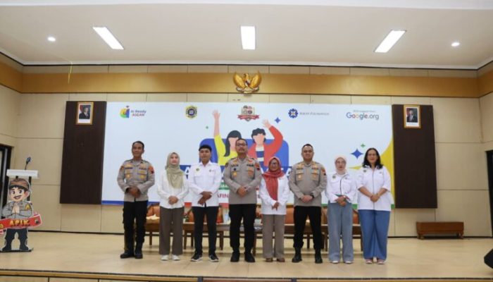 Bekali Generasi Muda Teknologi Masa Depan, Polres Brebes Gelar Pelatihan AI bagi Pelajar
