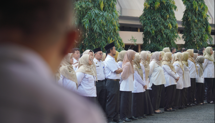 Apel Pasca Lebaran, Bupati Tegal Imbau ASN Tingkatkan Kualitas Pelayanan