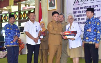 90 PNS Pensiun, Bupati Tegal Apresiasi Pengabdian dan Pastikan Hak Terpenuhi